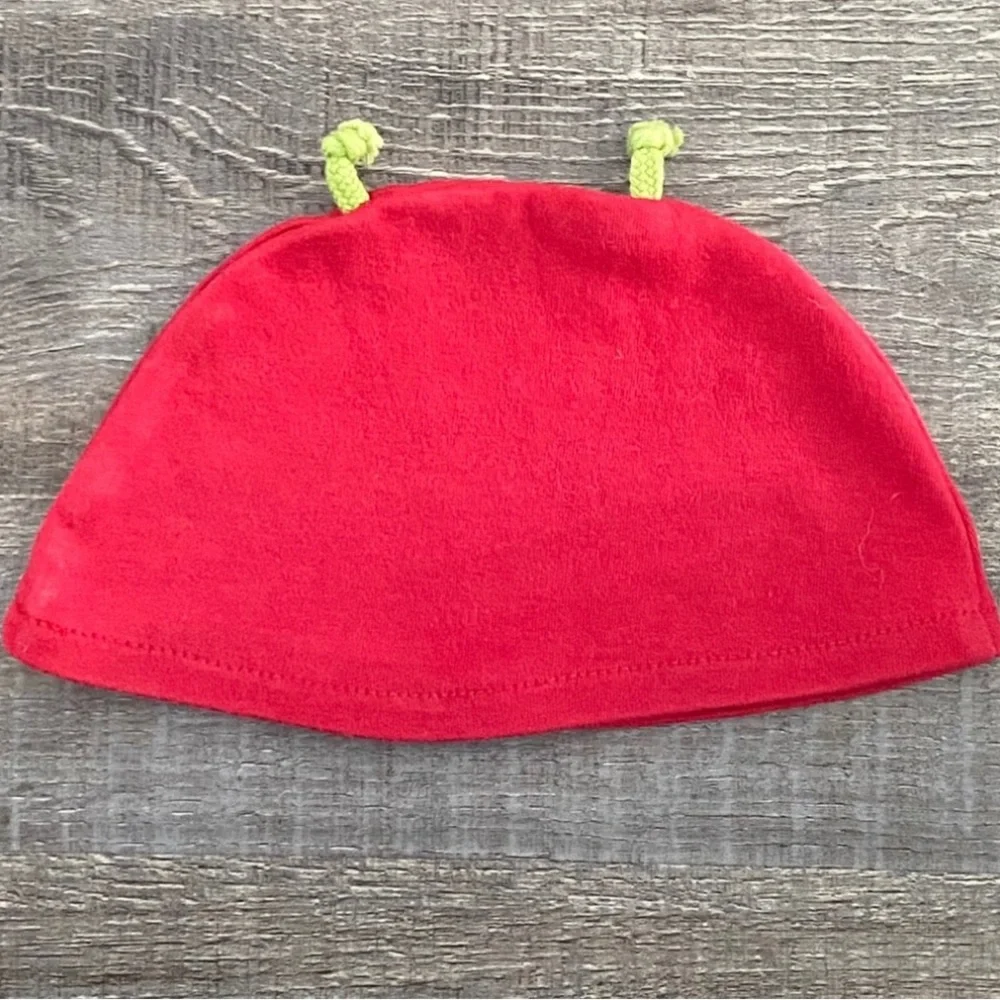 💞 Baby One Size Red Ladybug Hat